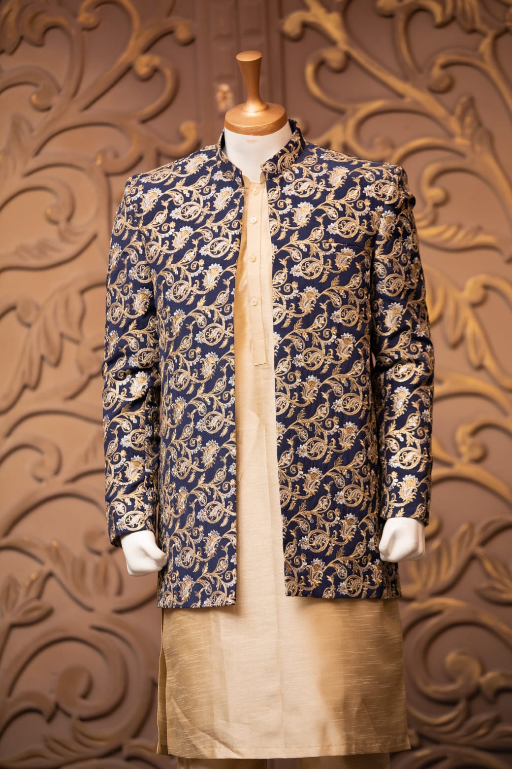 Tilla Embroidered Prince Coat for Men