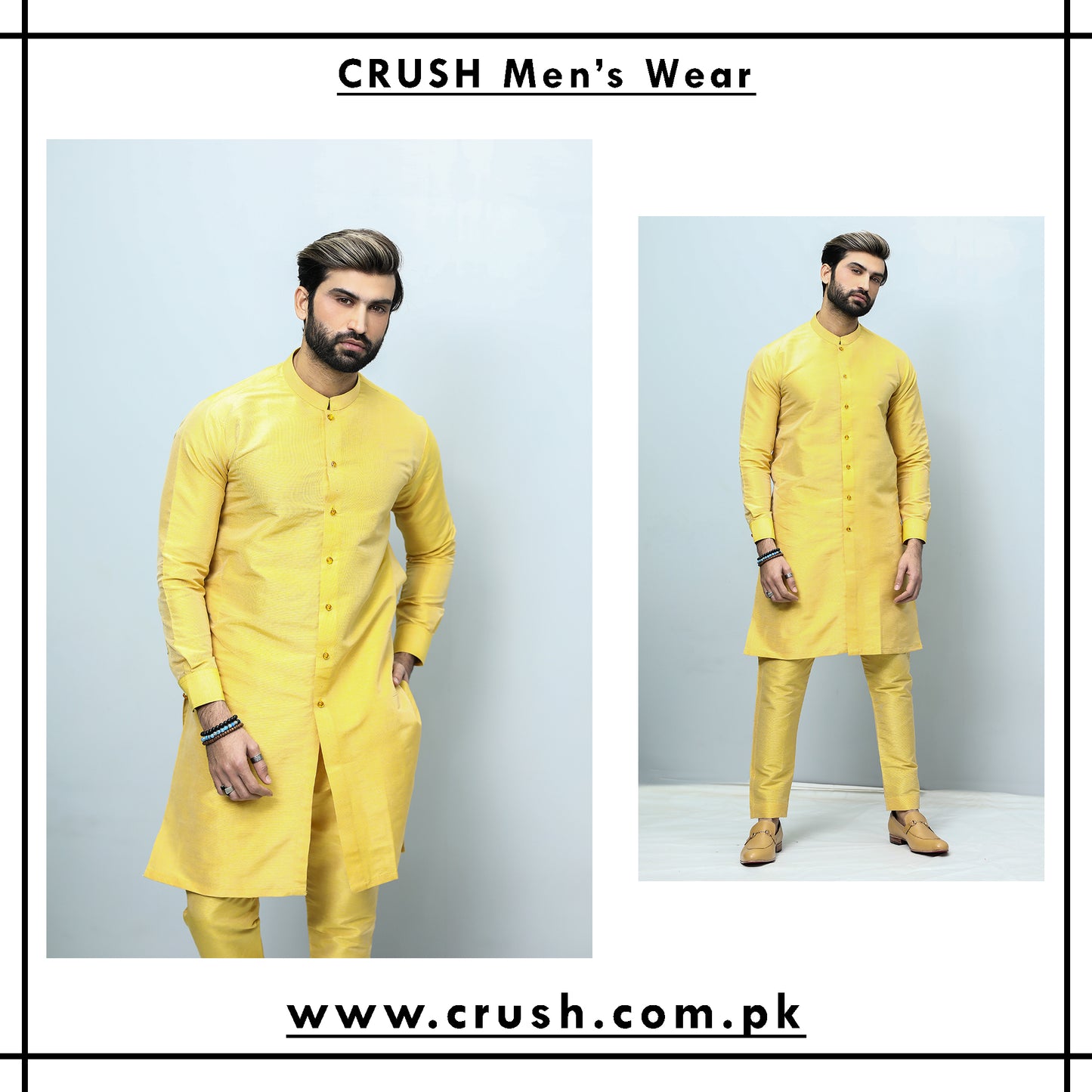 Open Sherwani Style Kurta Trouser