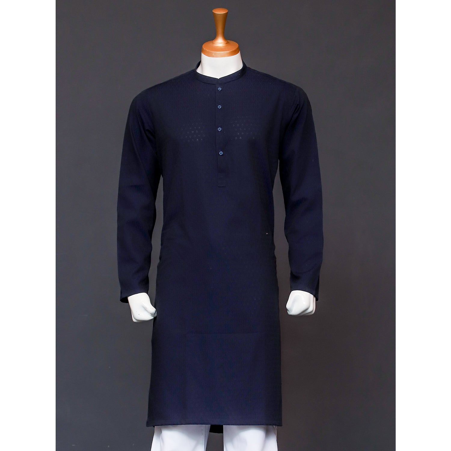 Cotton Kurta for Eid - Blue