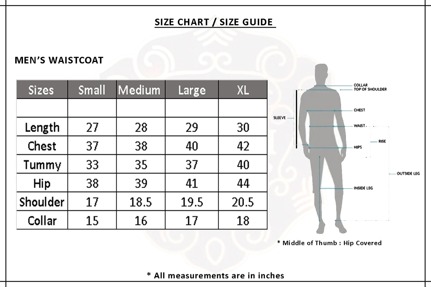 4-Pocket Woolen Waistcoat for Men