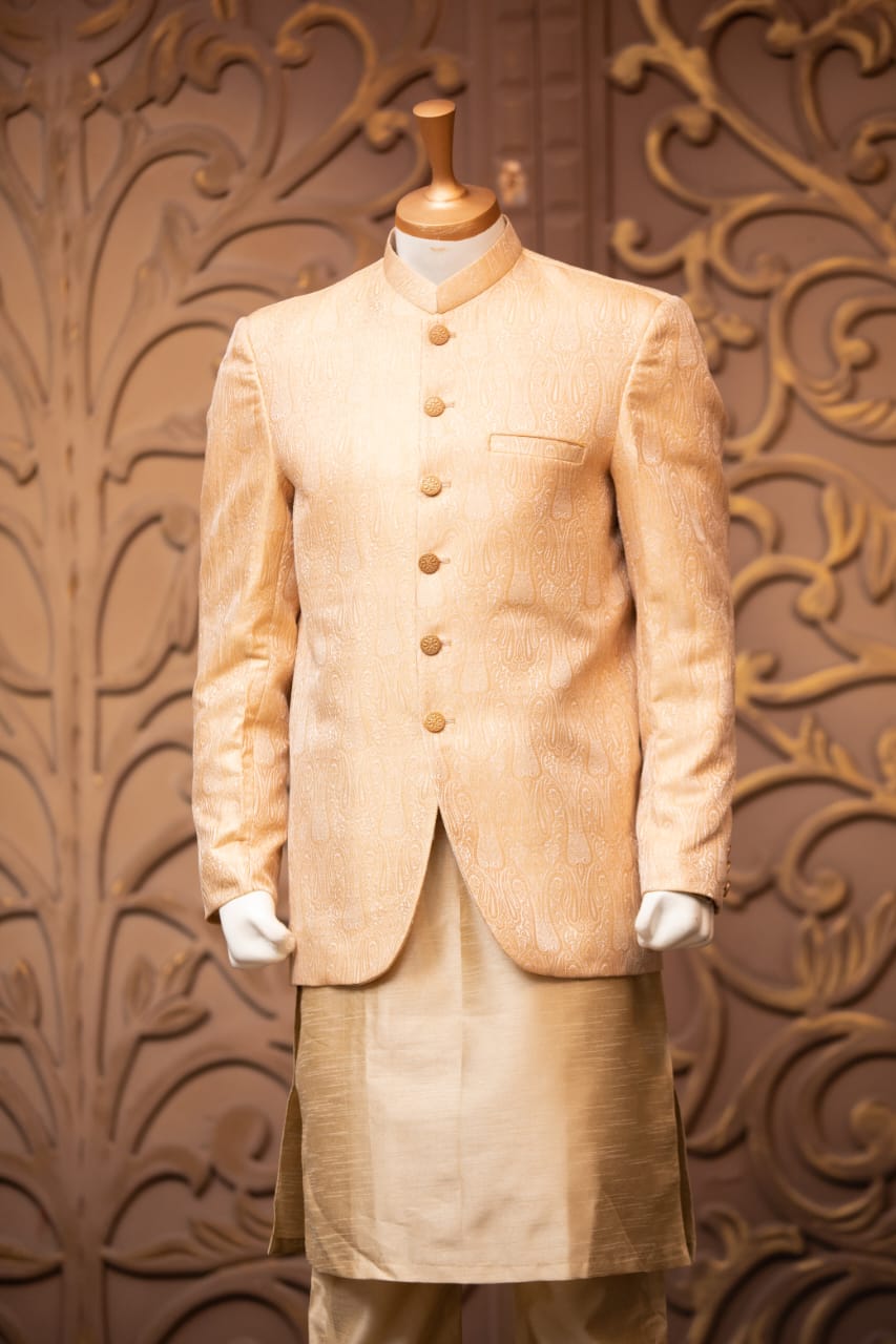 Jamawar Prince Coat for Men