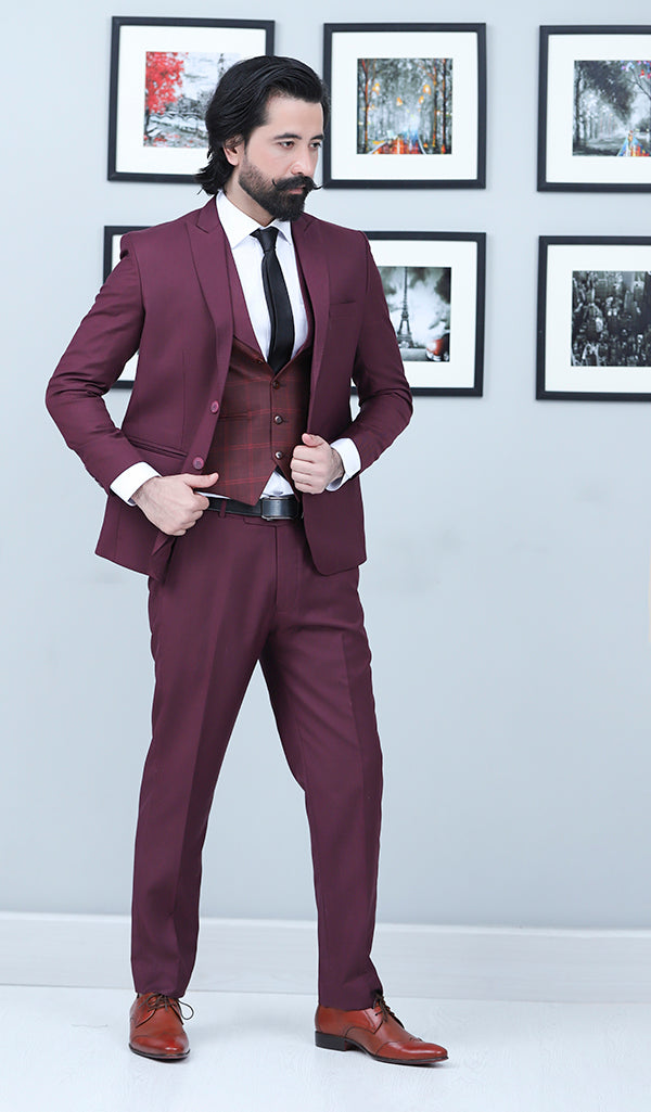 3pc Bespoke Suit For Men