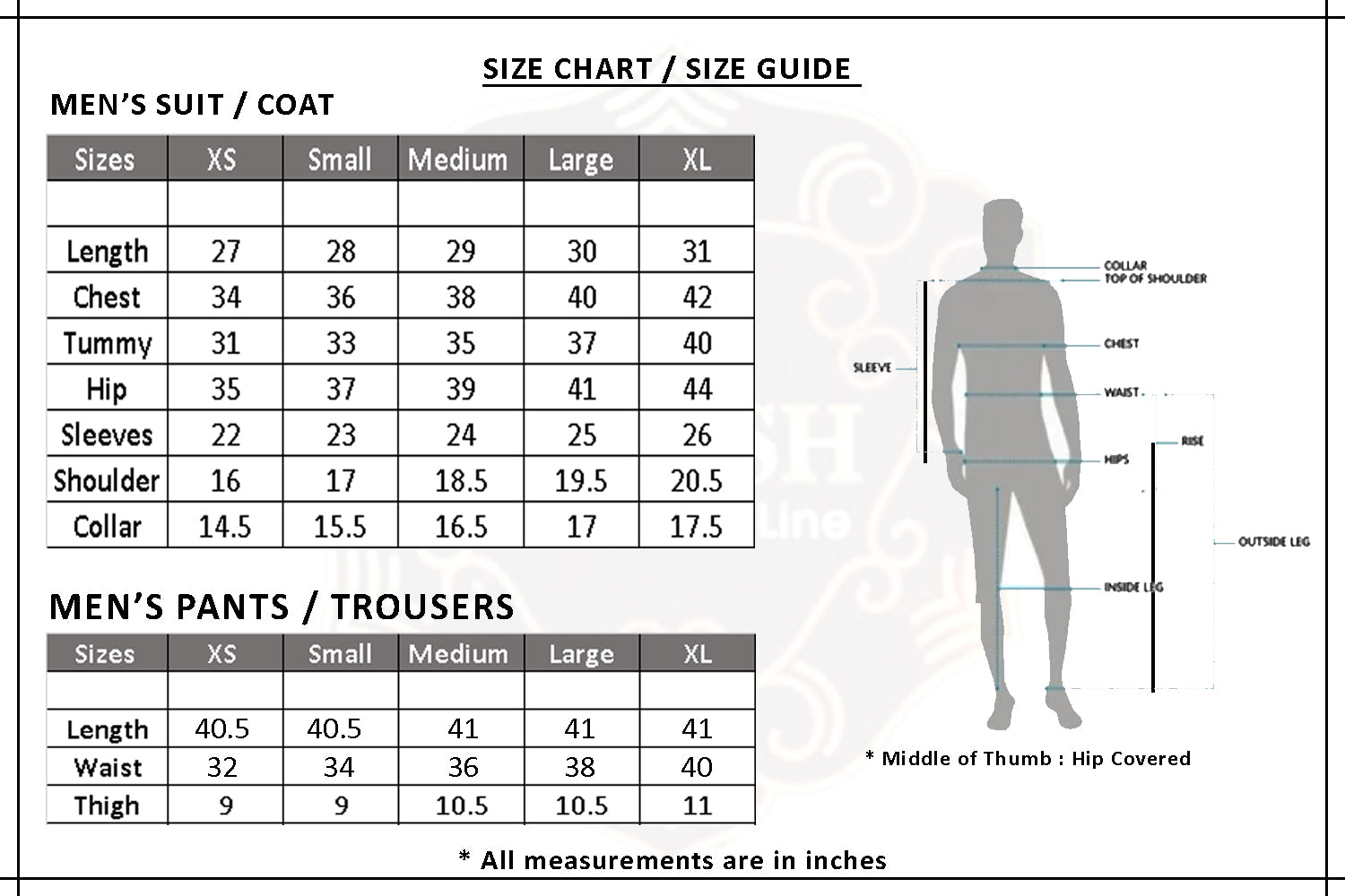 3D Embossed Bespoke Suit for Men