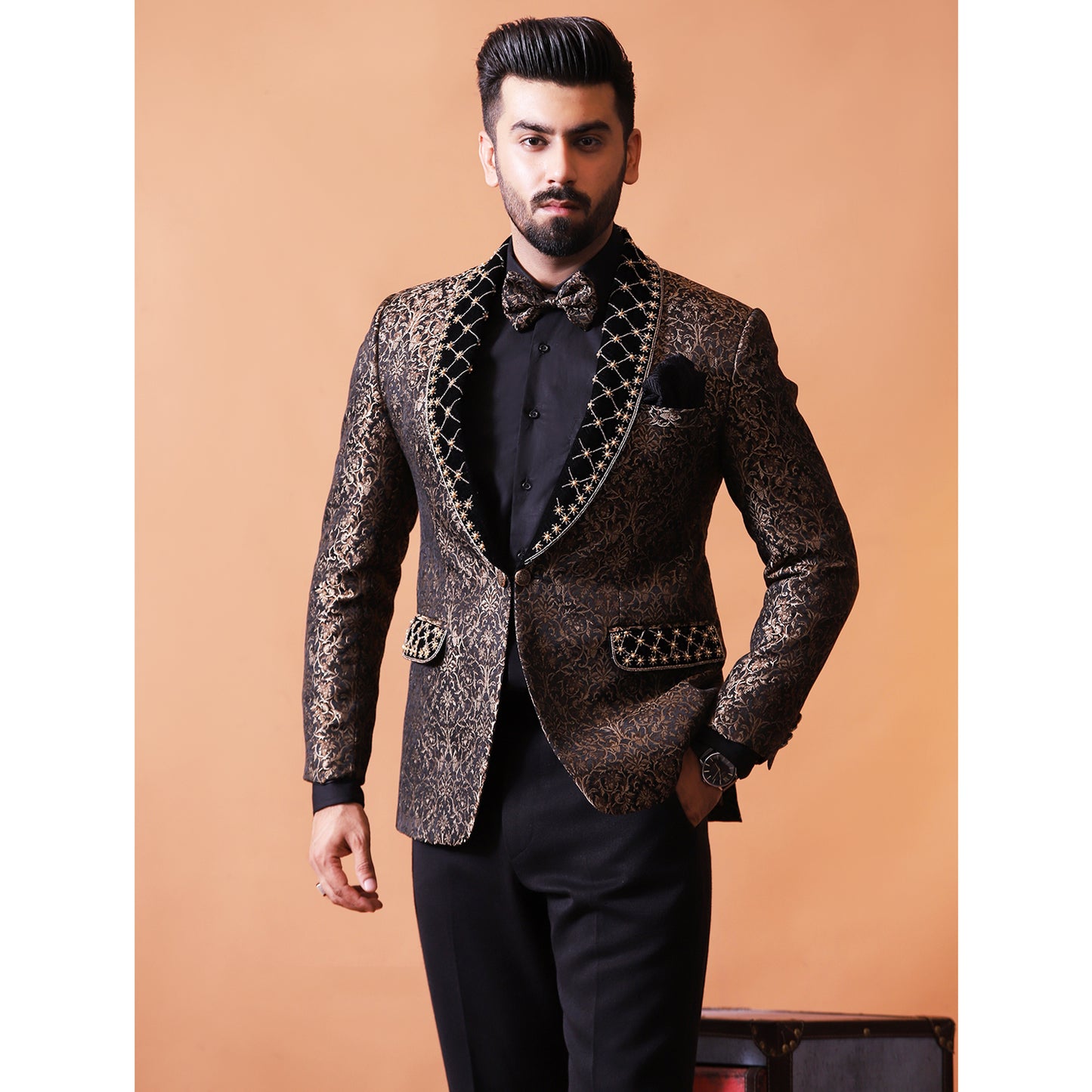 Atlas Jamawar Bespoke Suit for Men