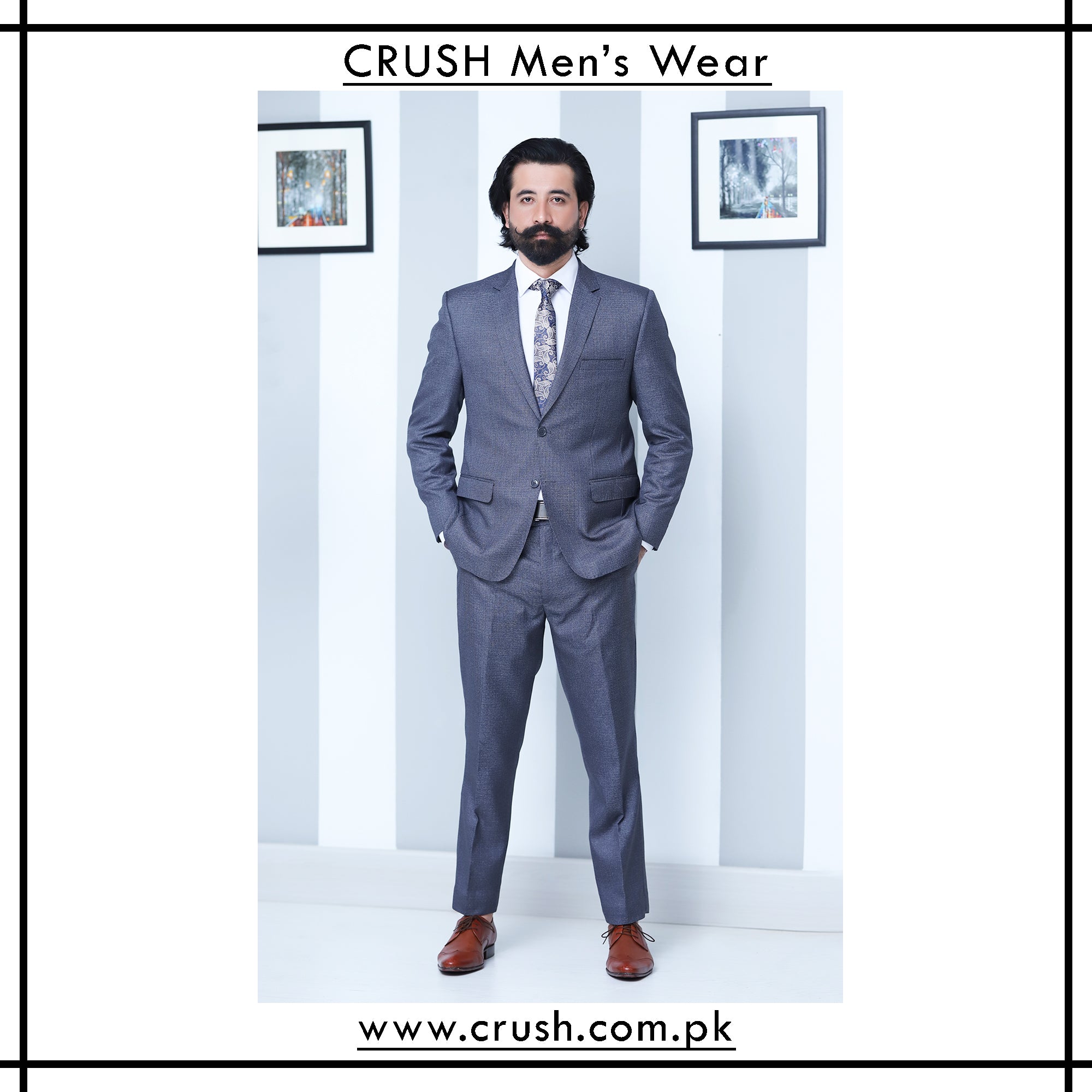 2pc Bespoke Suit For Men