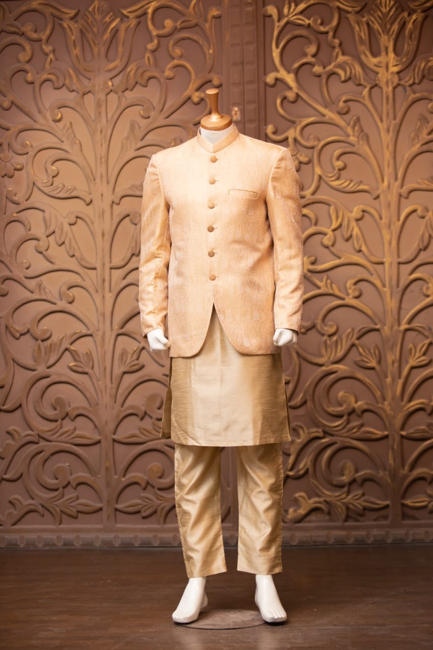 Jamawar Prince Coat for Men
