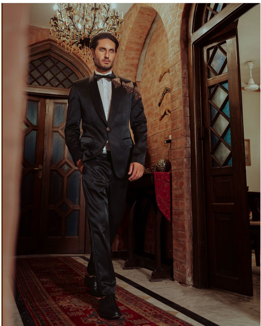 Men In Black Edition – 2pc Bespoke Tuxedo Suit