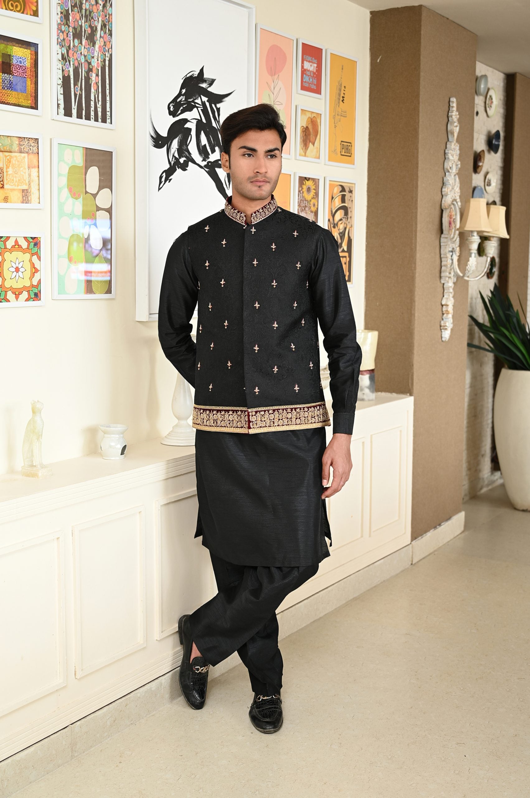 Party-wear Waistcoat for Men