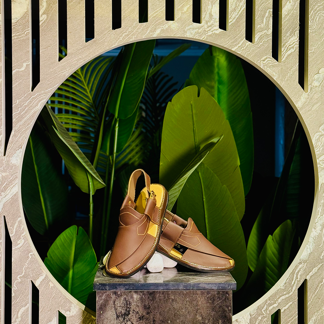 Round shape  peshawari chappal Round 702 (3rd)