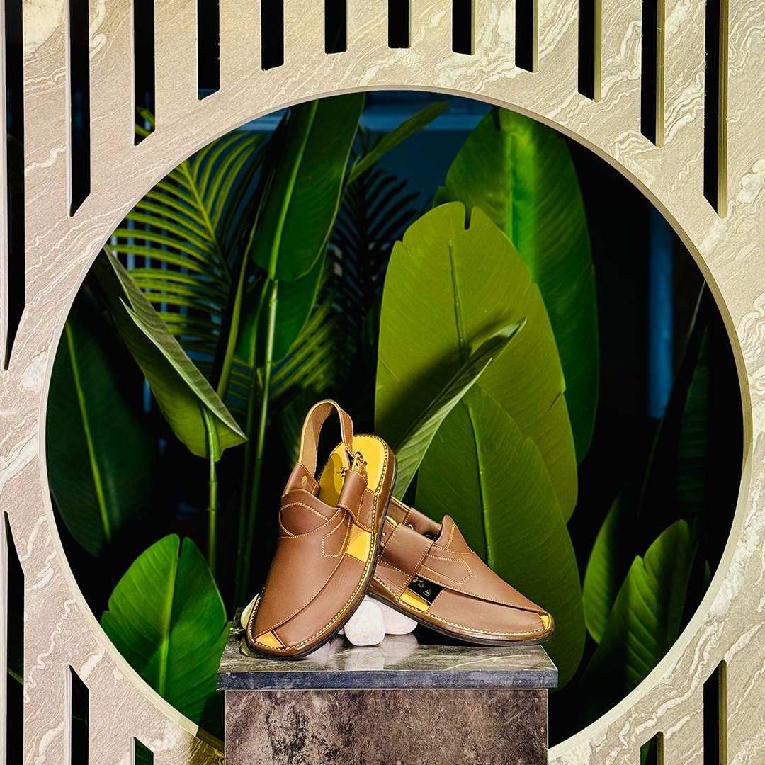 Round shape  peshawari chappal Round 702 (3rd)