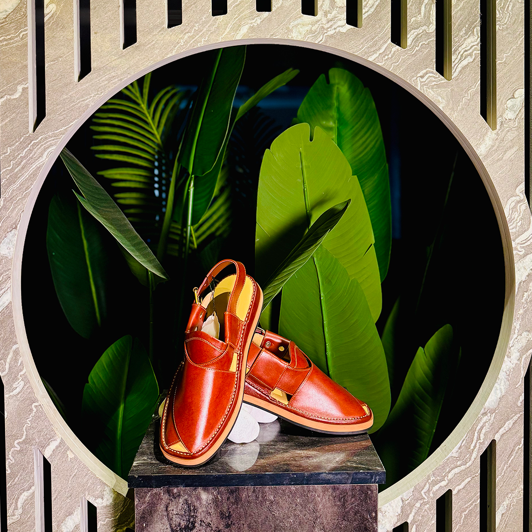 Round shape Pashawari chappal Round 702 (2nd)