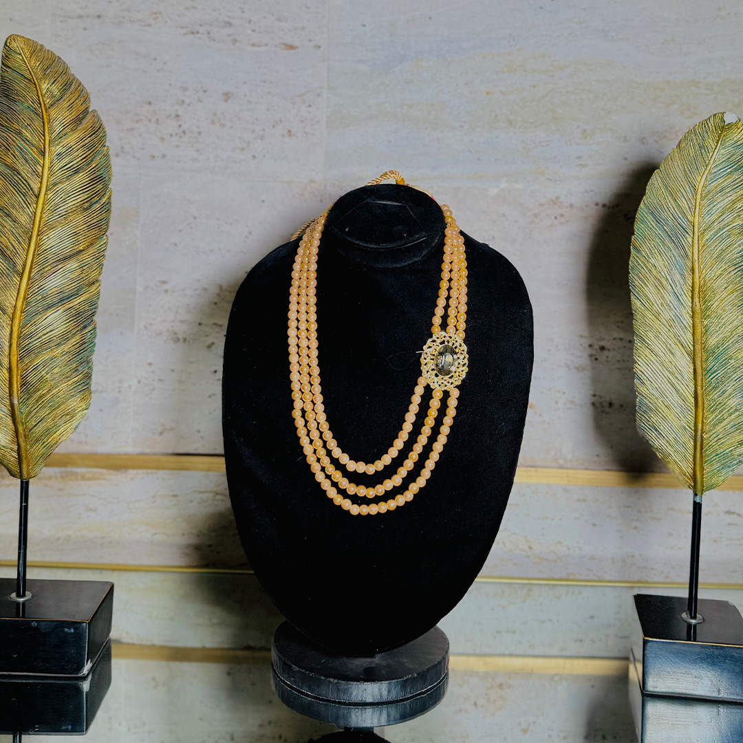 Golden Mala  For Groom