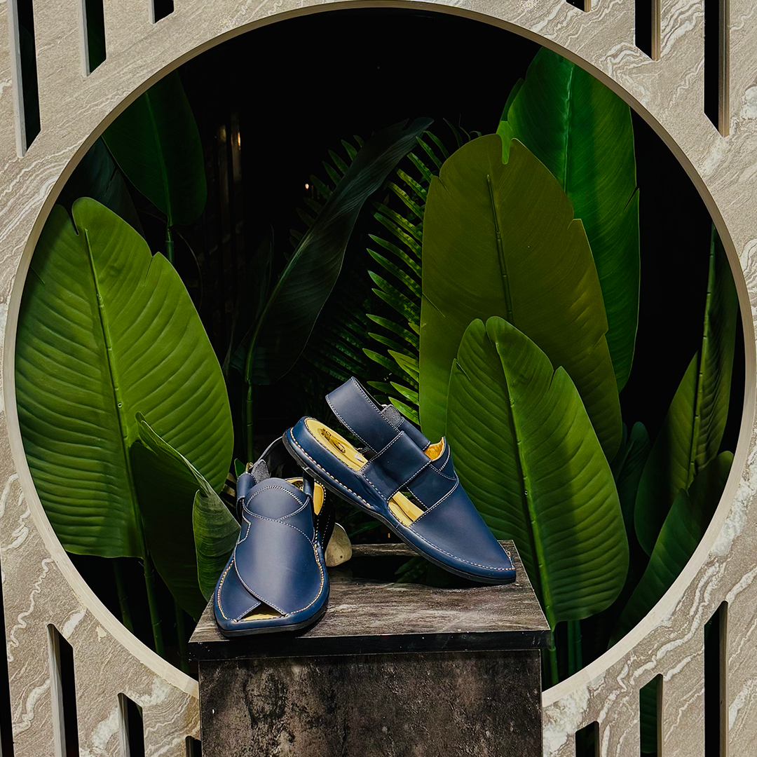 Round shape  peshawari chappal Round 702 (6th)