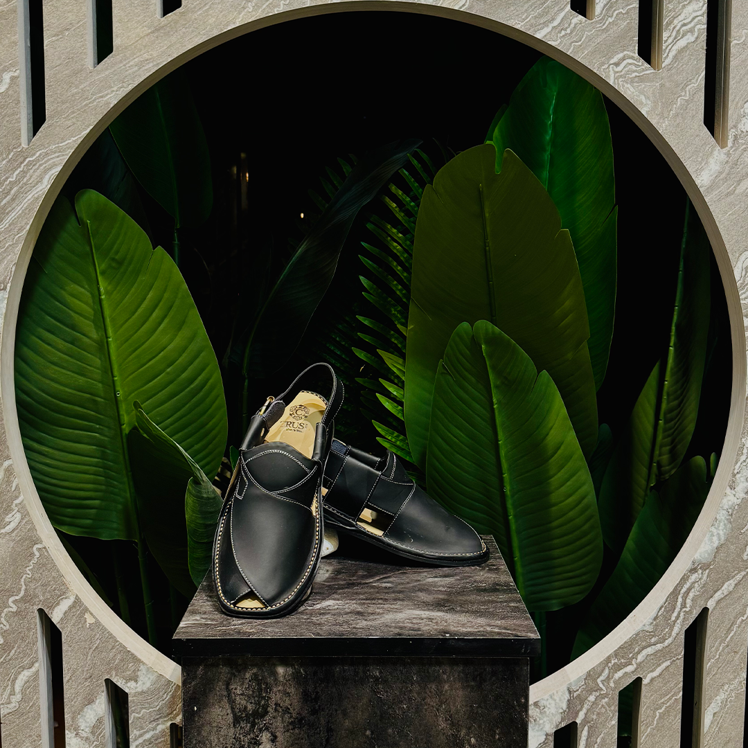 Round shape  peshawari chappal Round 702 (4th)