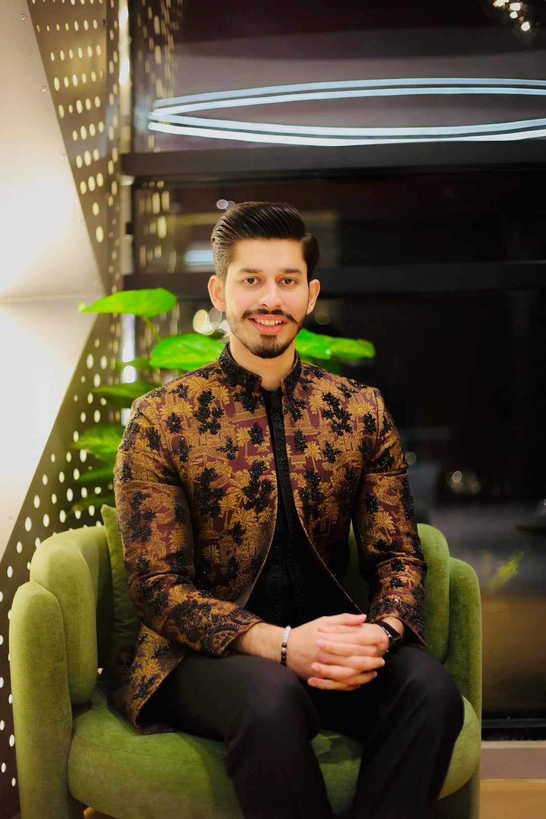 Exquisite Handmade Sherwani for Groom