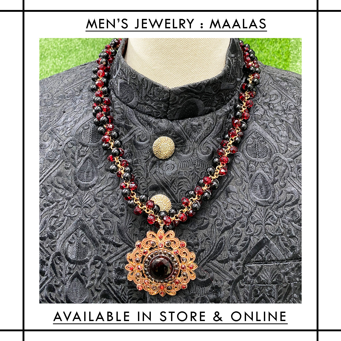 M - 0017 Designer Maala For Men