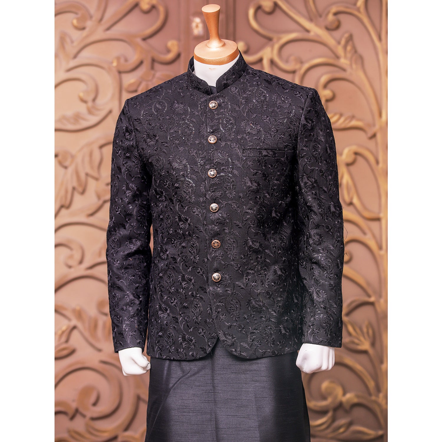 Embroidered Prince Coat for Men