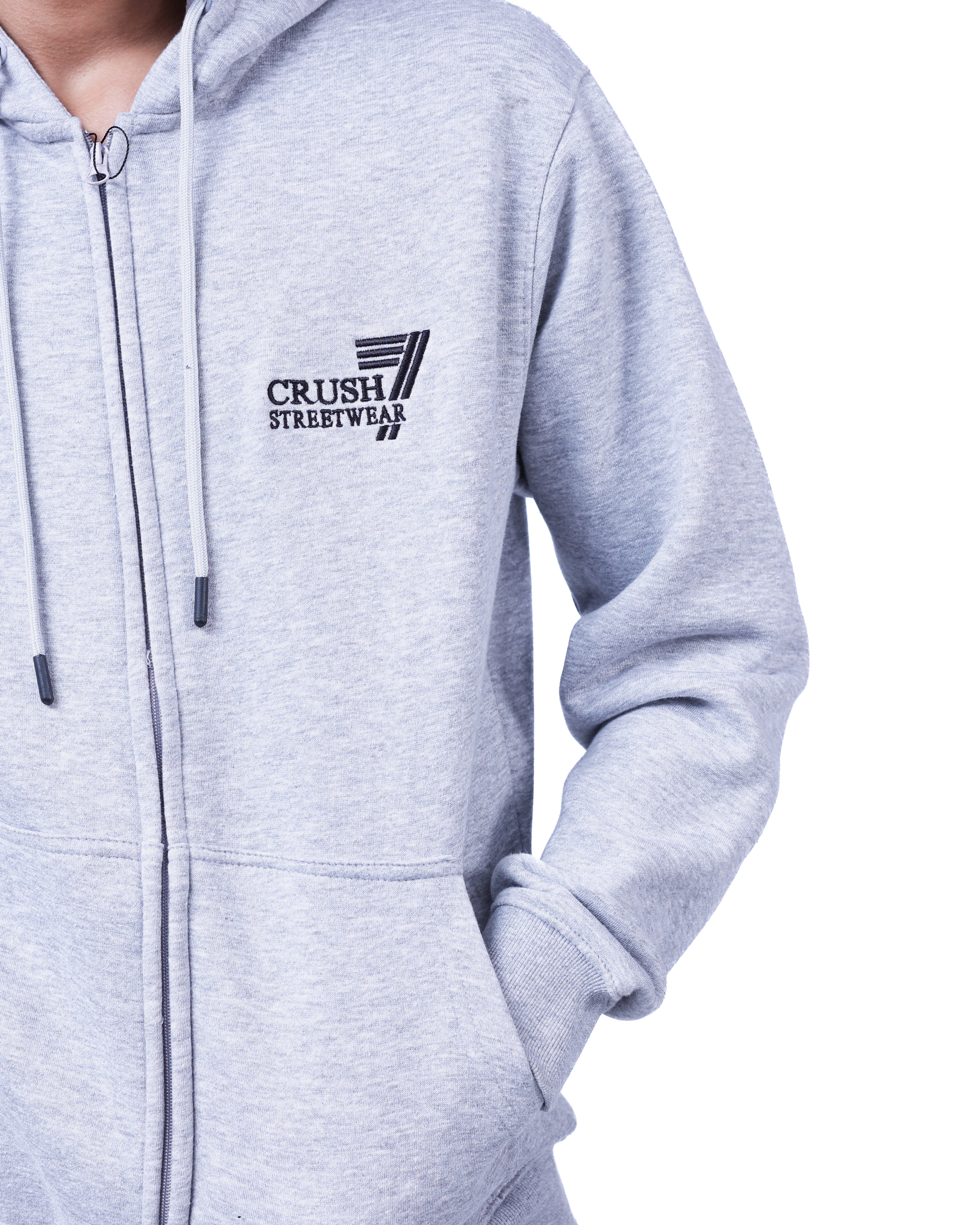 Crush Street Wear TrackSuit Grey