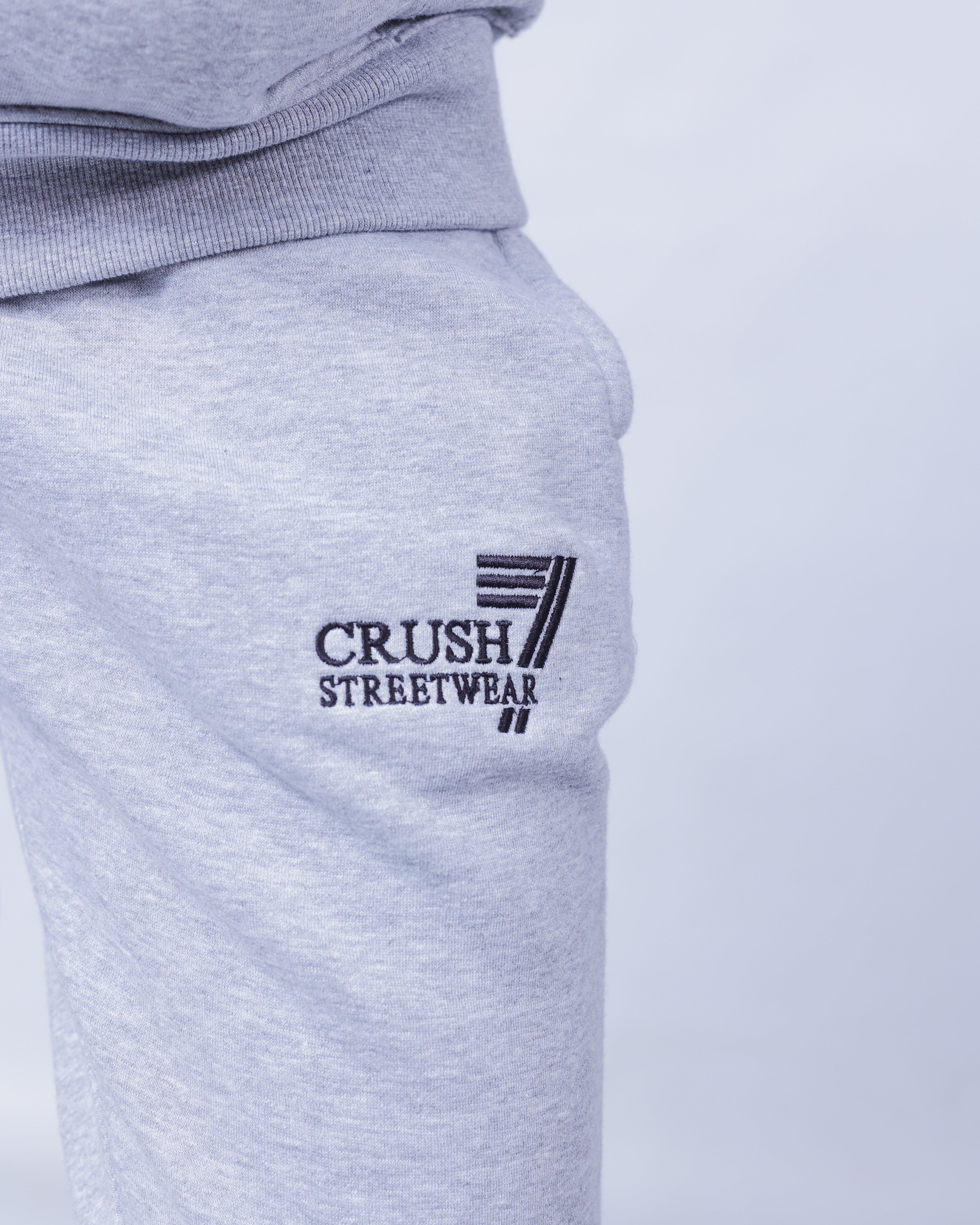 Crush Street Wear TrackSuit Grey