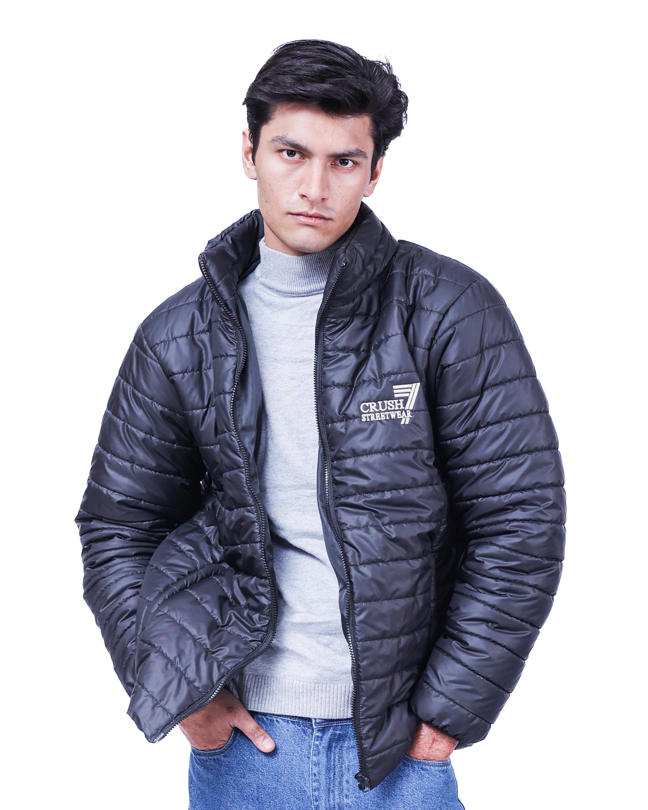 Men’s Premium Waterproof Puffer Jacket Black