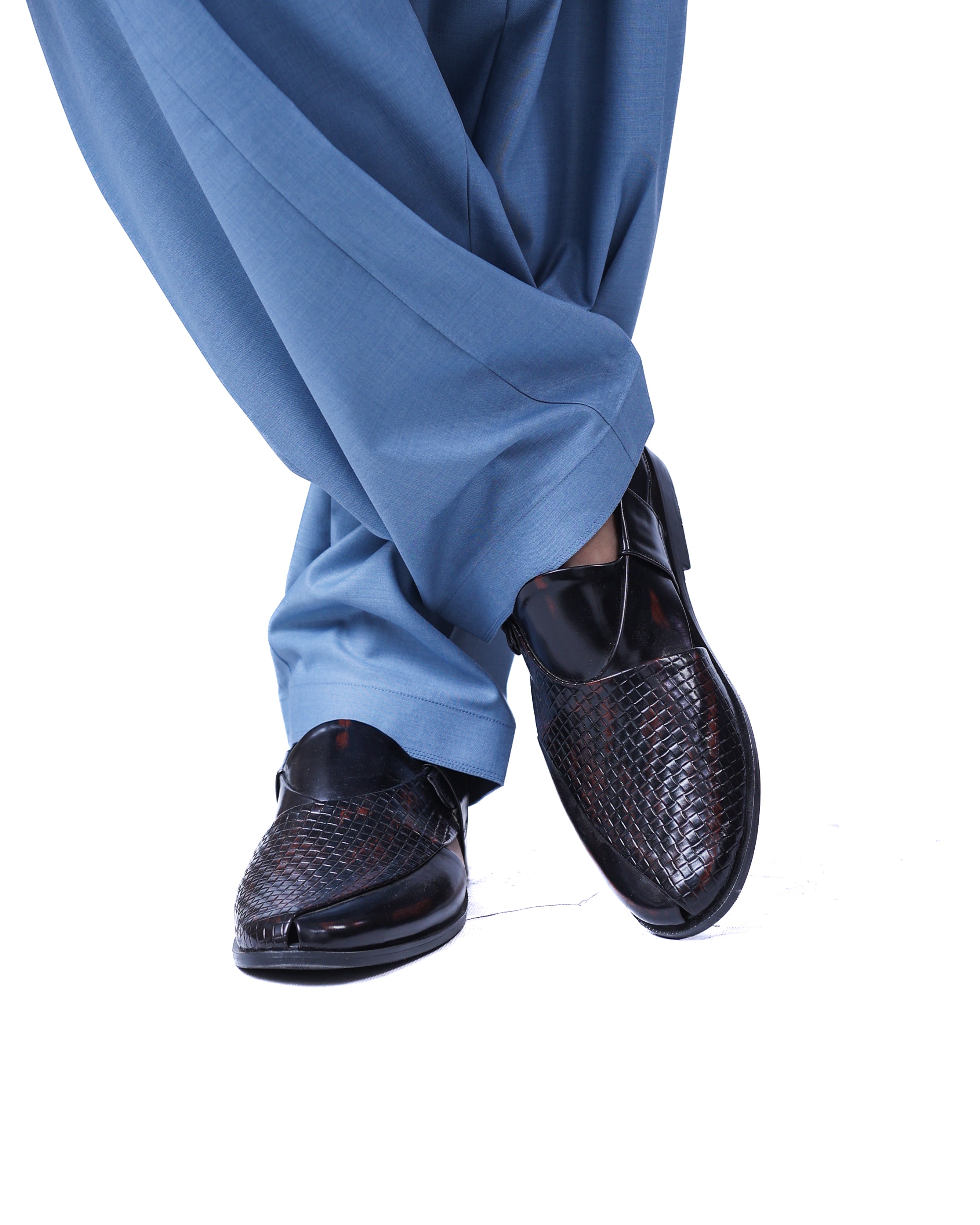 Men’s Matching Shalwar Kameez with Waistcoat – Crush Menswear Light Blue