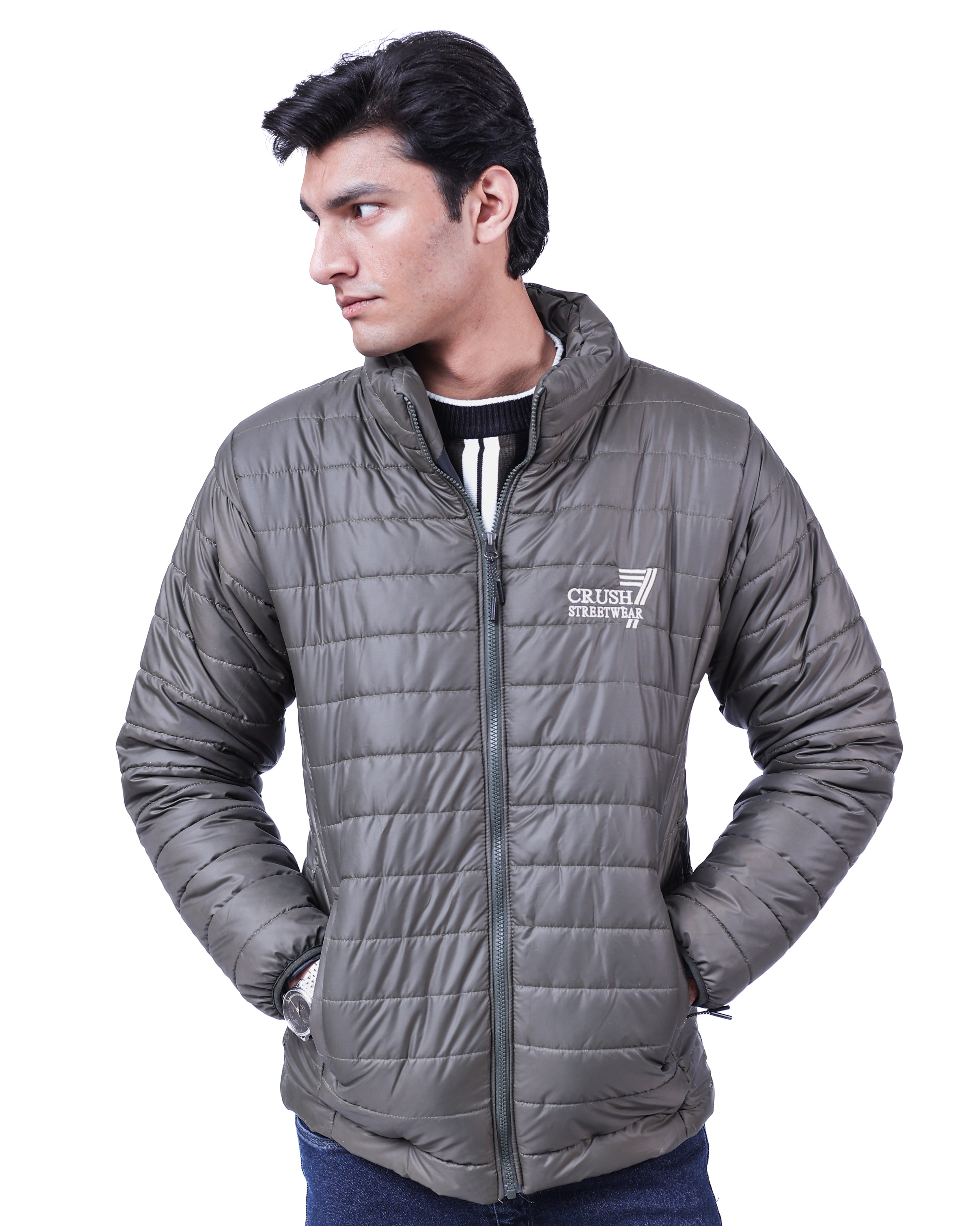 Men’s Premium Waterproof Puffer Jacket Brown