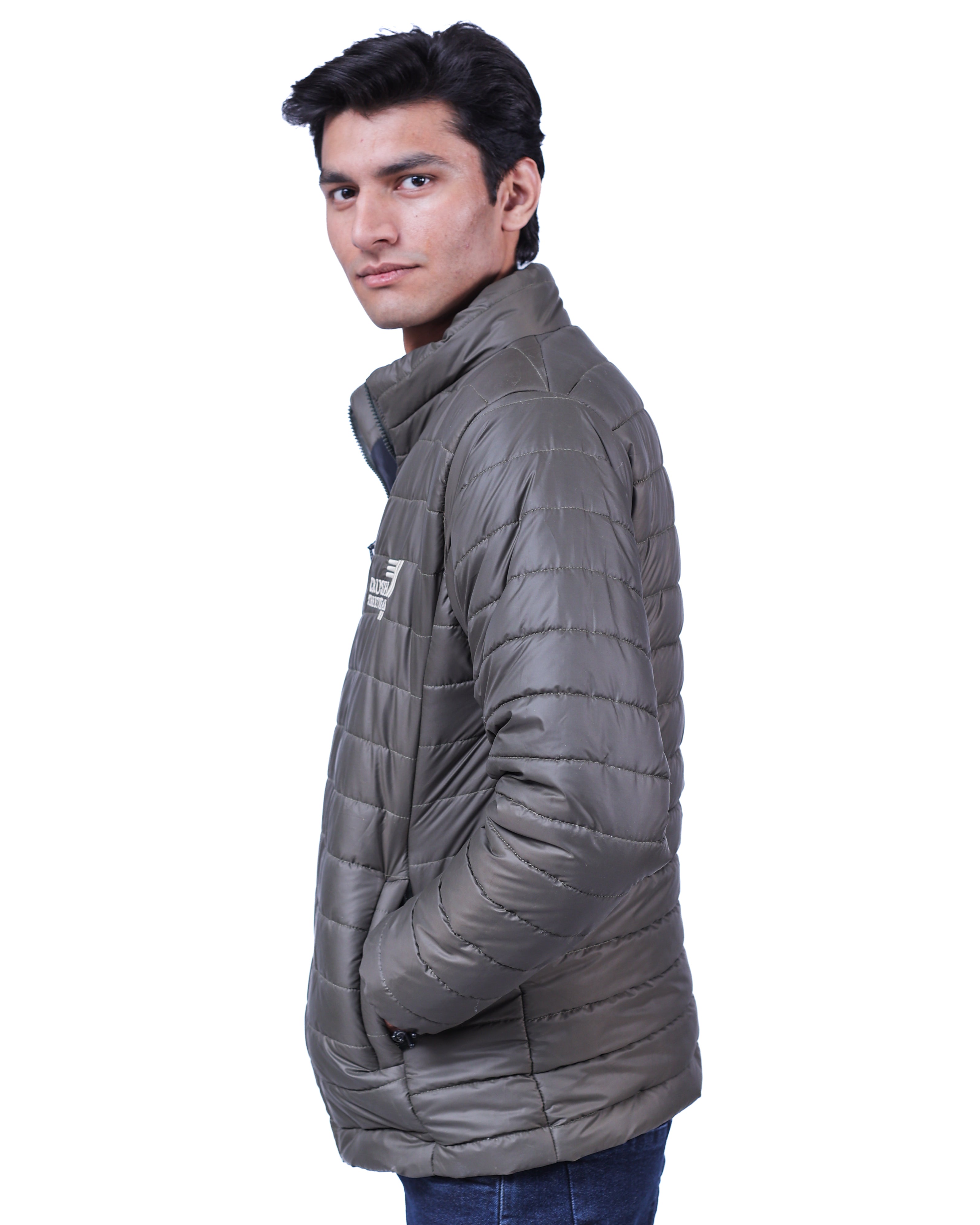 Men’s Premium Waterproof Puffer Jacket Brown