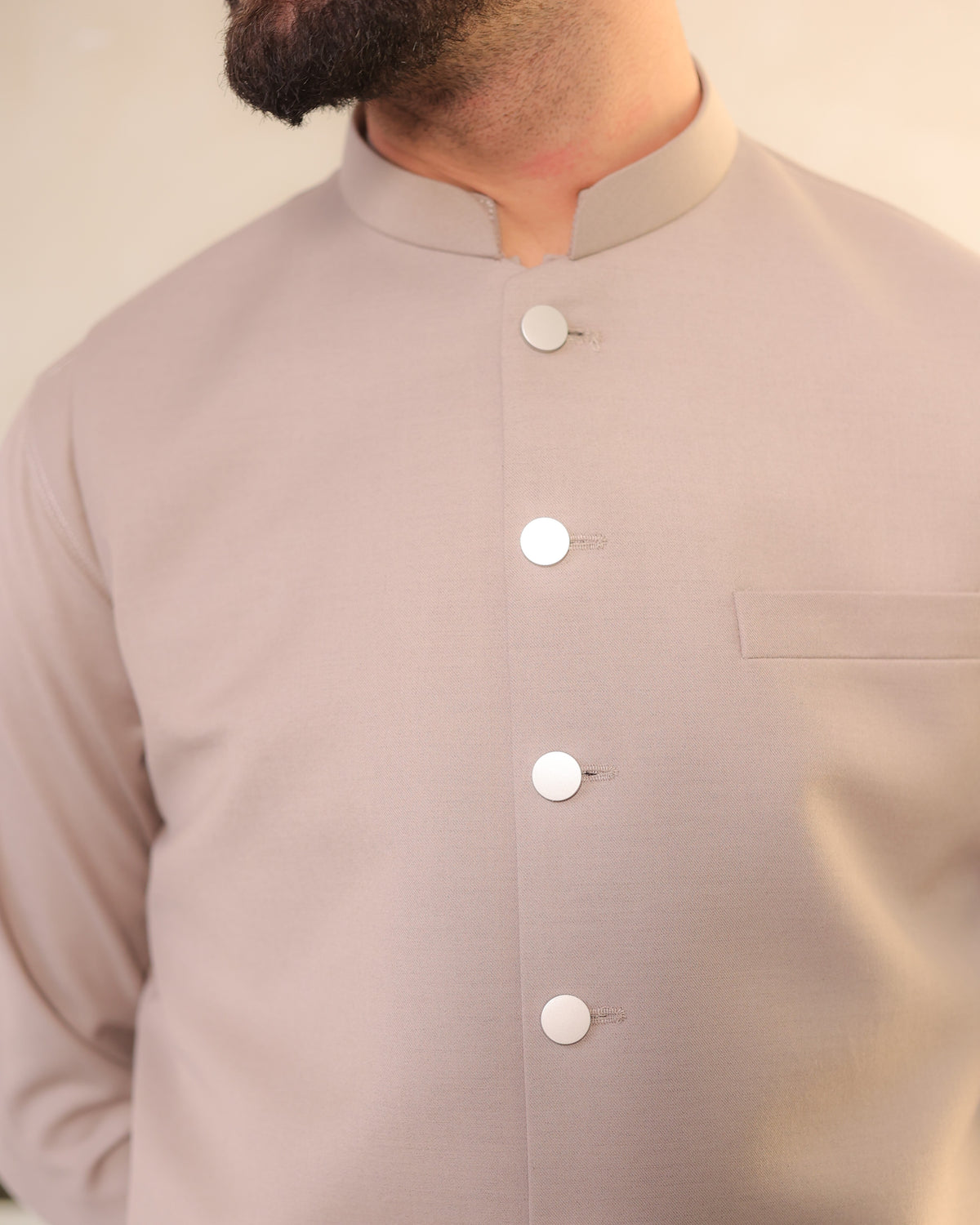 Men’s Matching Shalwar Kameez with Waistcoat – Crush Menswear