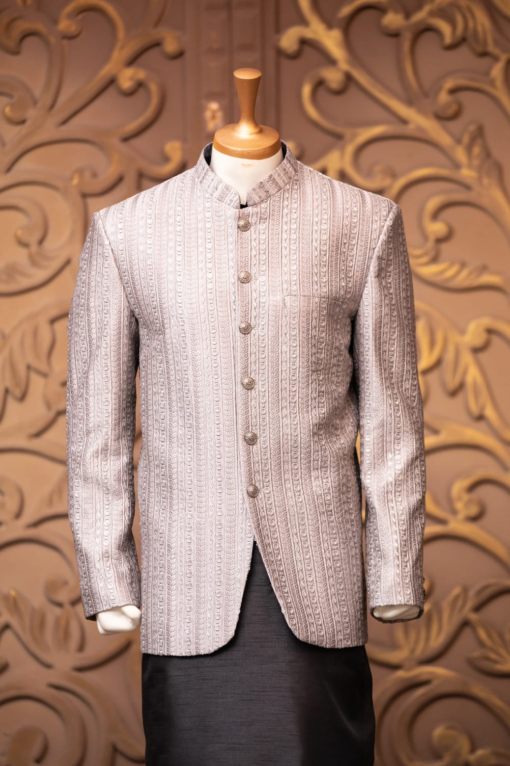 Embroidered Prince Coat for Men