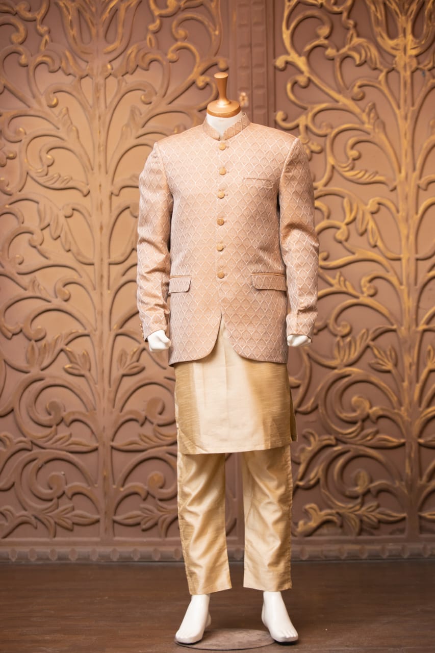 Jamawar Prince Coat for Men