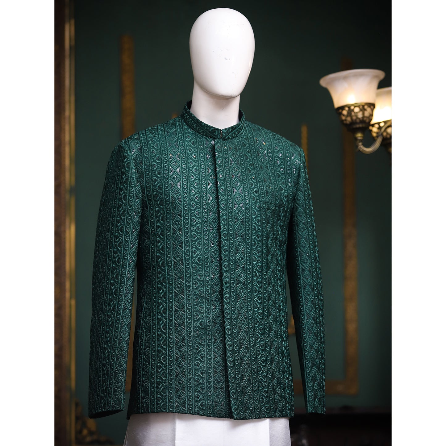 Embroidered Prince Coat for Men