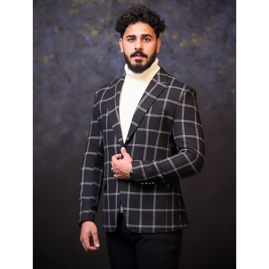 Lining Woolen Blazer for Men