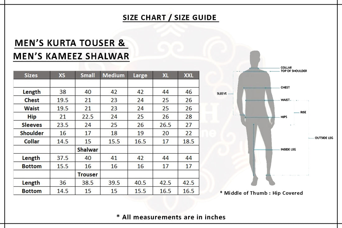 Shalwar Kameez - Black