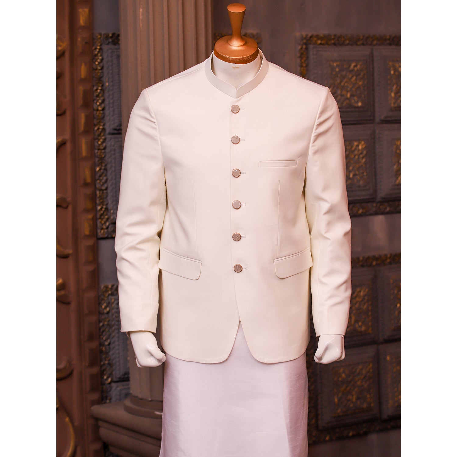 Plain Tropical Prince Coat for Men