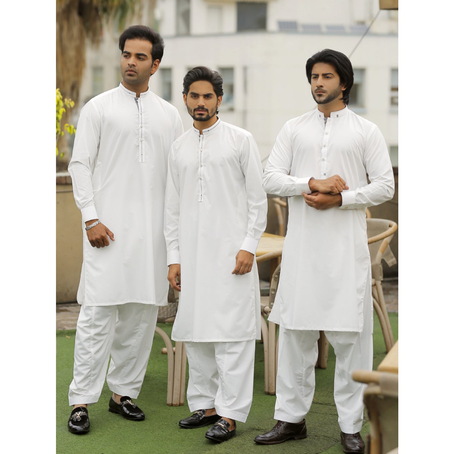 Shalwar Kameez - Off White
