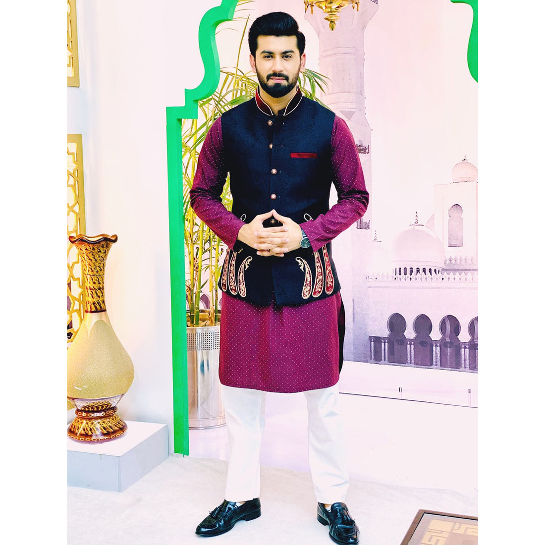 Party-wear Waistcoat for Men