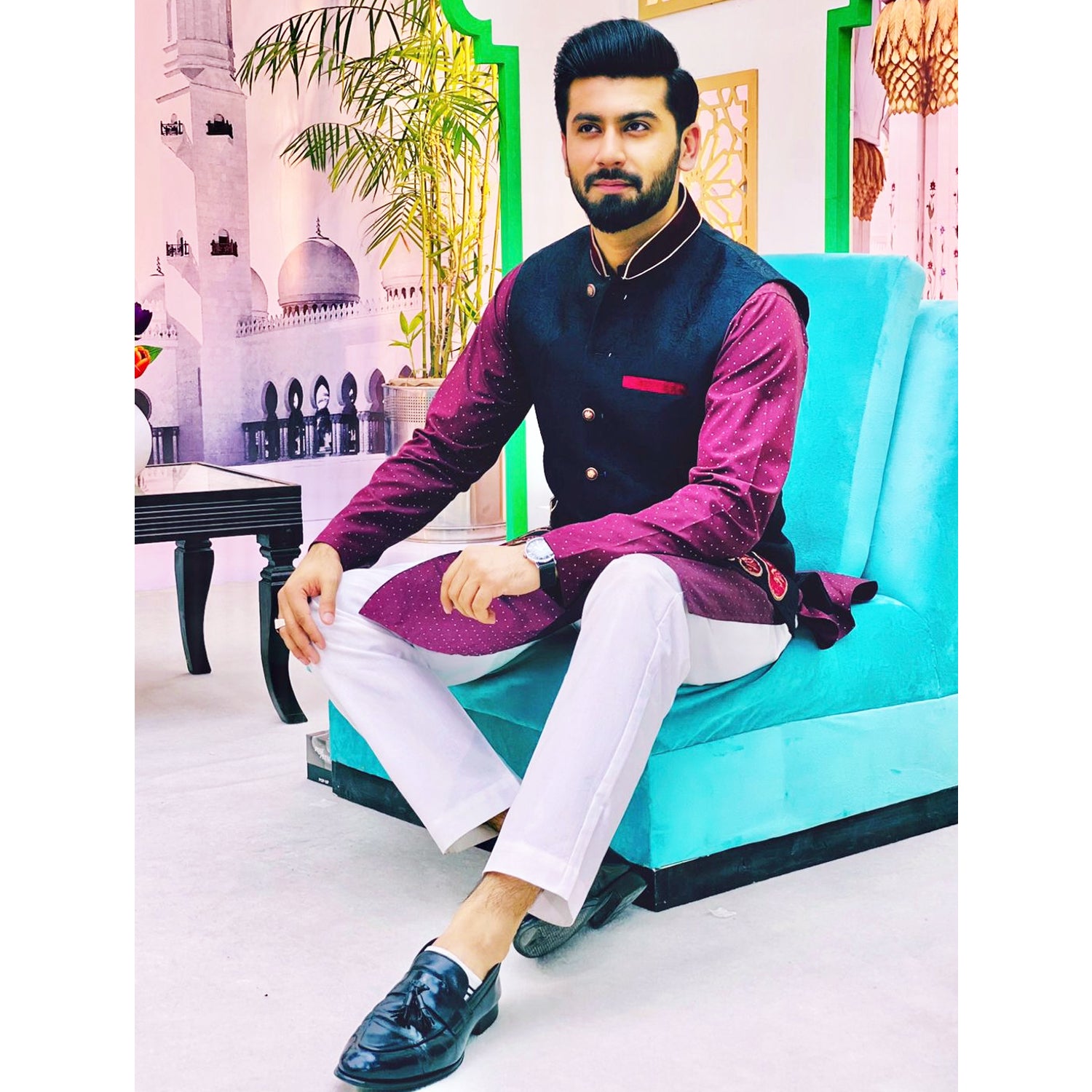 Party-wear Waistcoat for Men