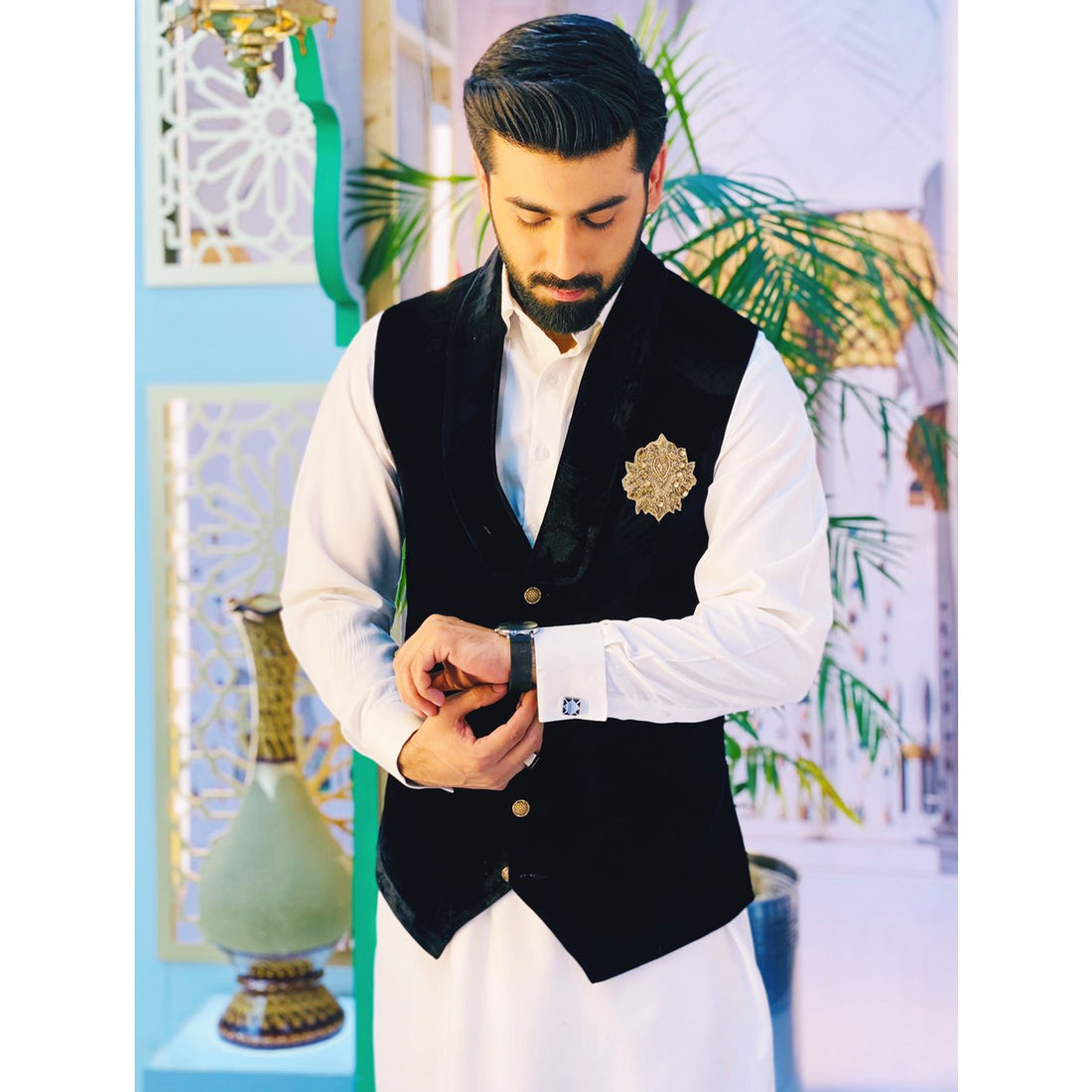 Party-wear Waistcoat for Men