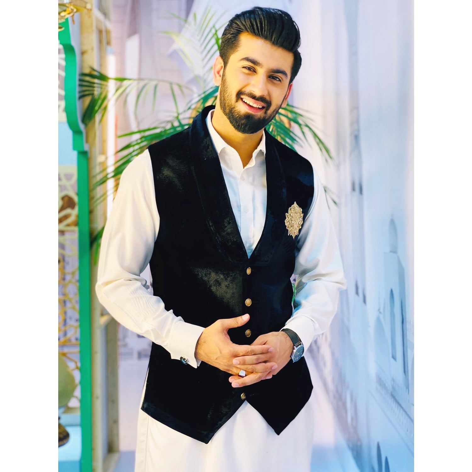 Party-wear Waistcoat for Men