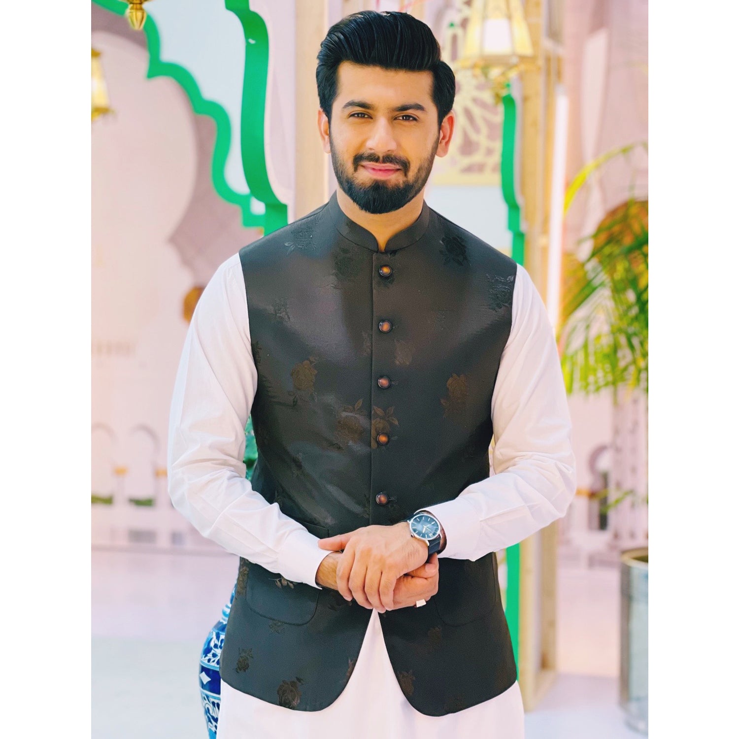 Party-wear Waistcoat for Men