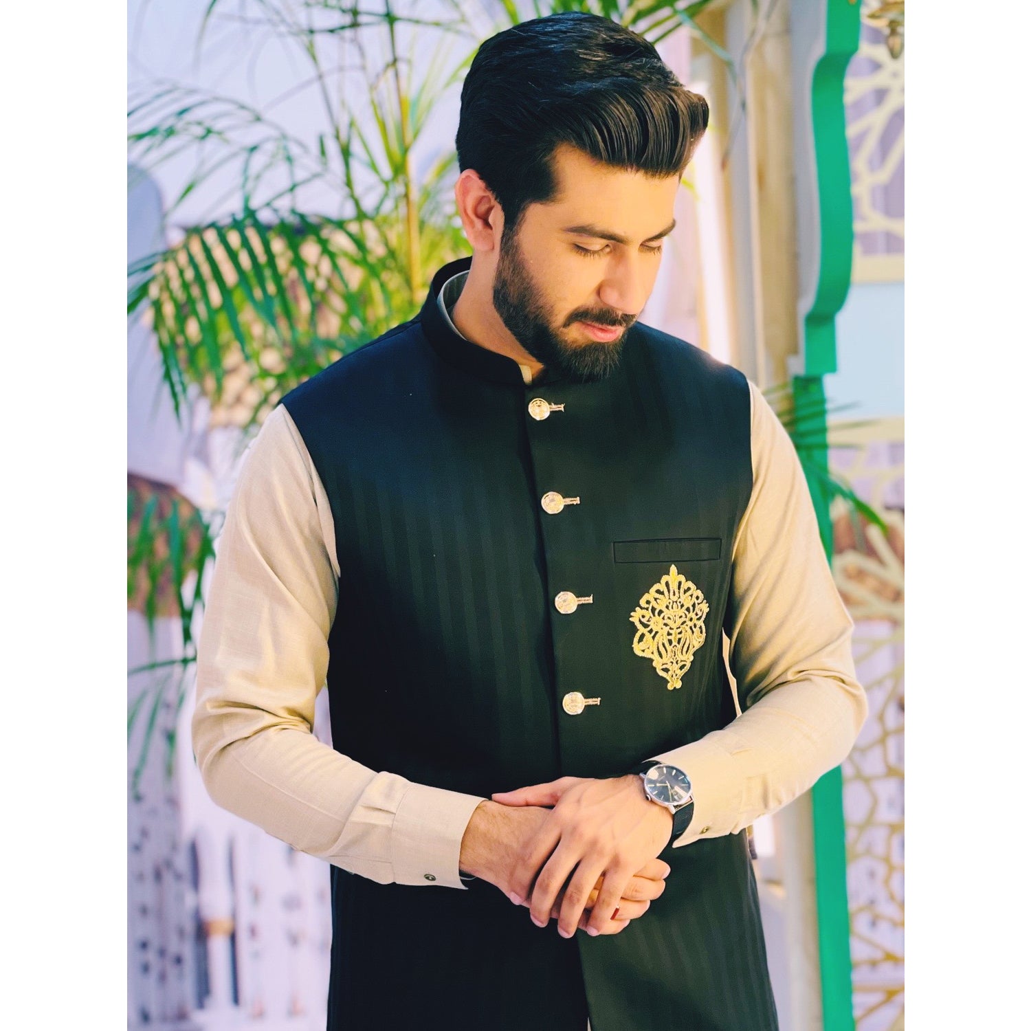 Party-wear Waistcoat for Men