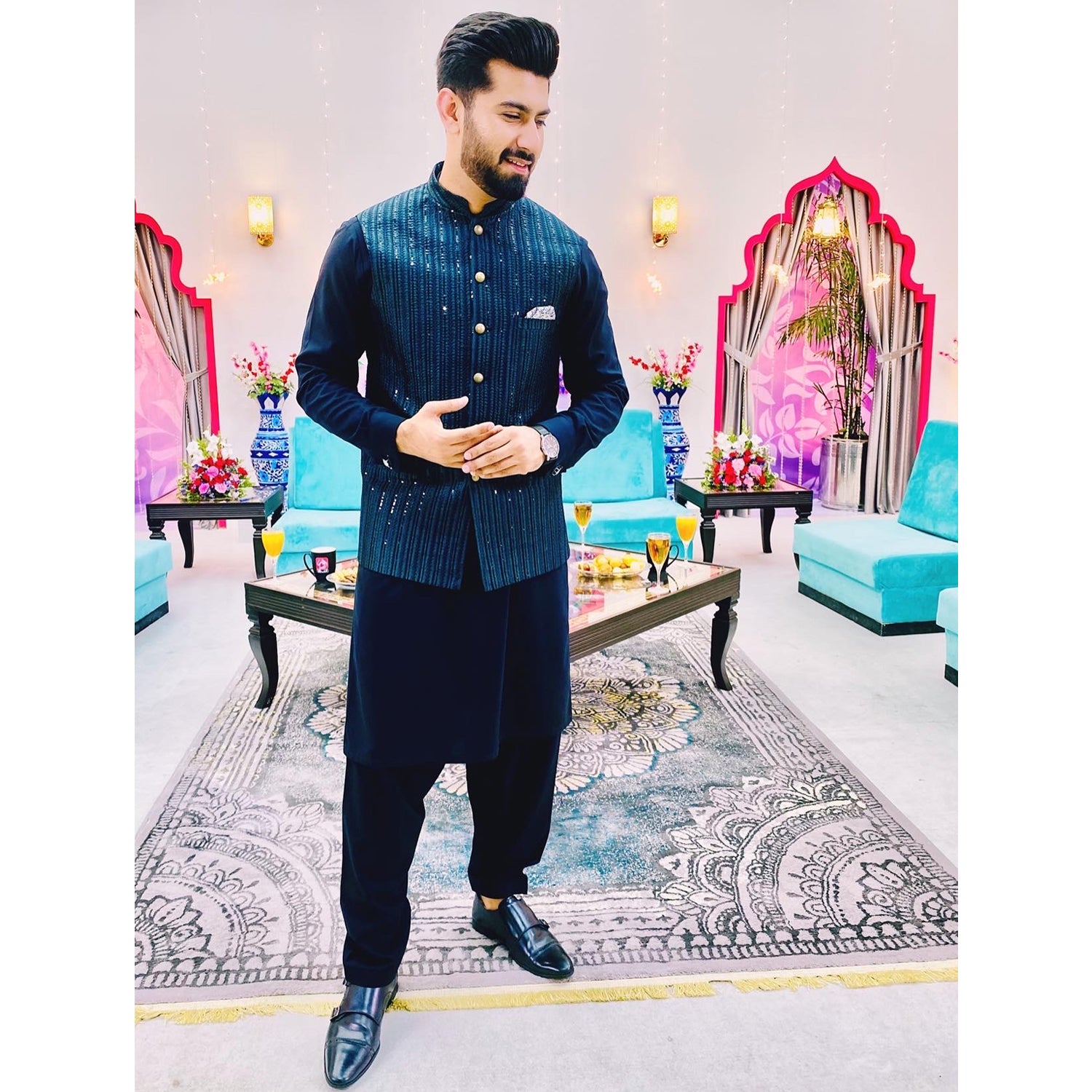 Party-wear Waistcoat for Men