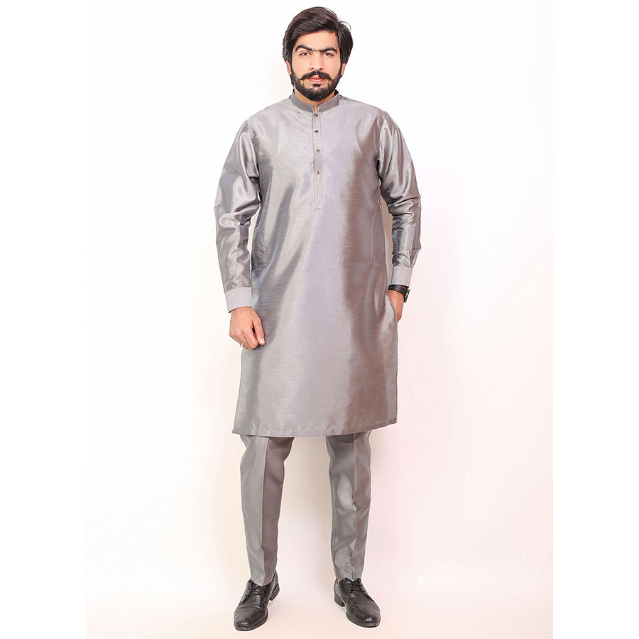 Raw Silk Kurta Trouser