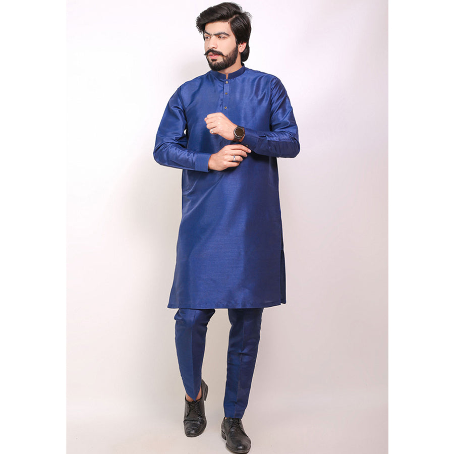 Raw Silk Kurta Trouser