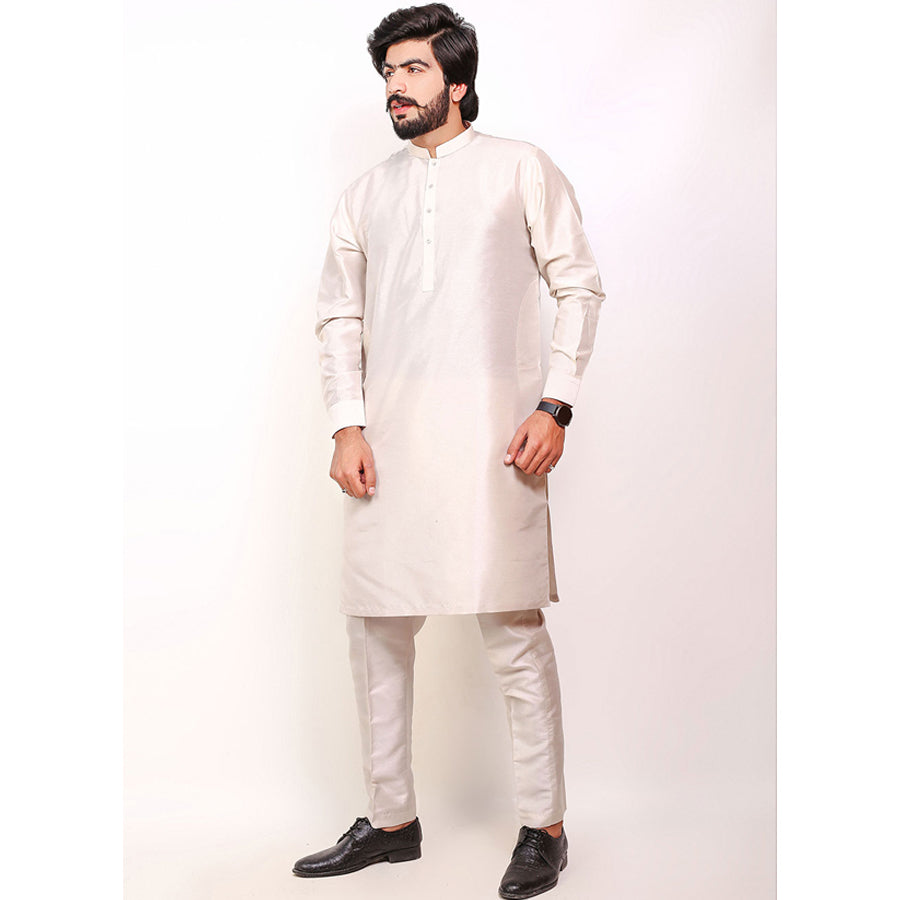 Raw Silk Kurta Trouser