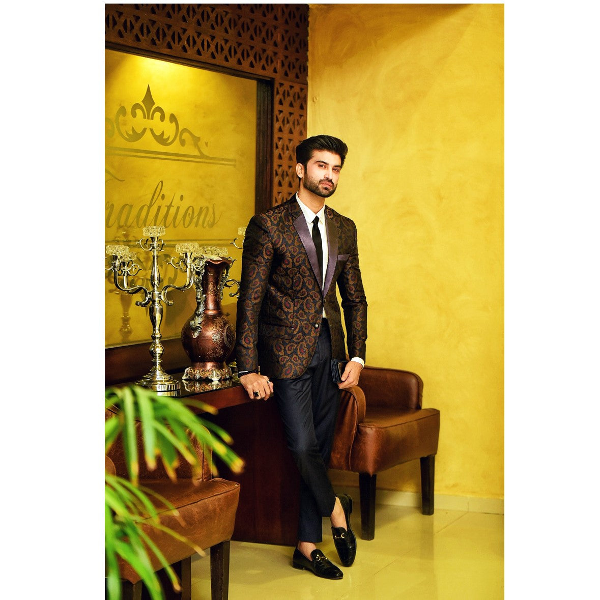 Paisley Jamawar Bespoke Suit