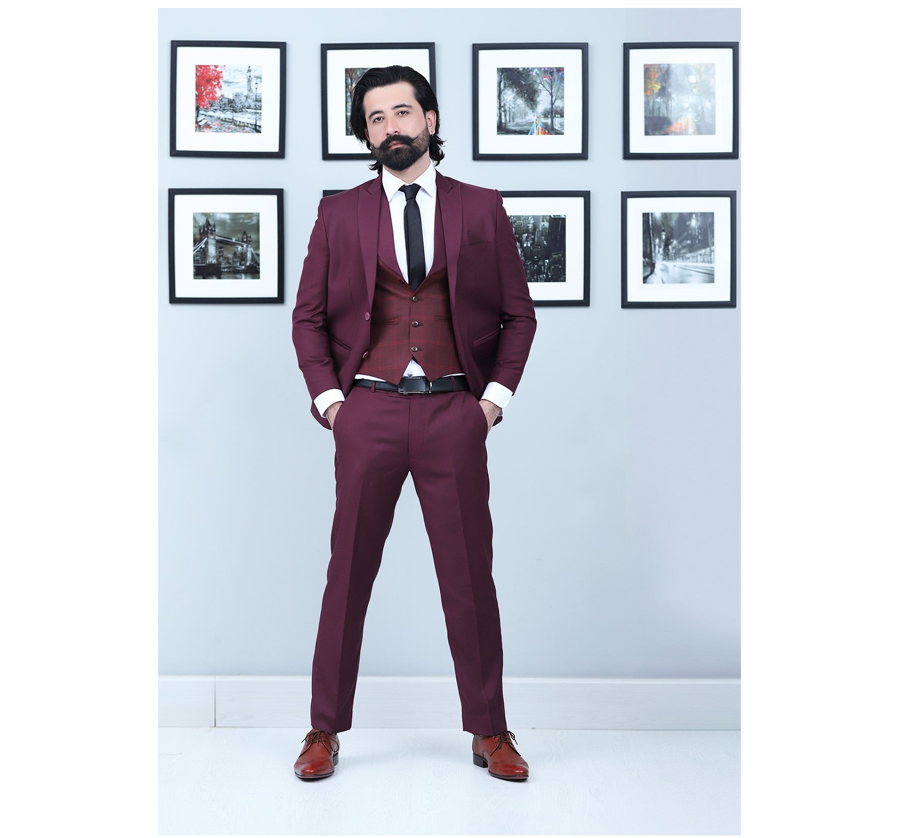 3pc Bespoke Suit For Men