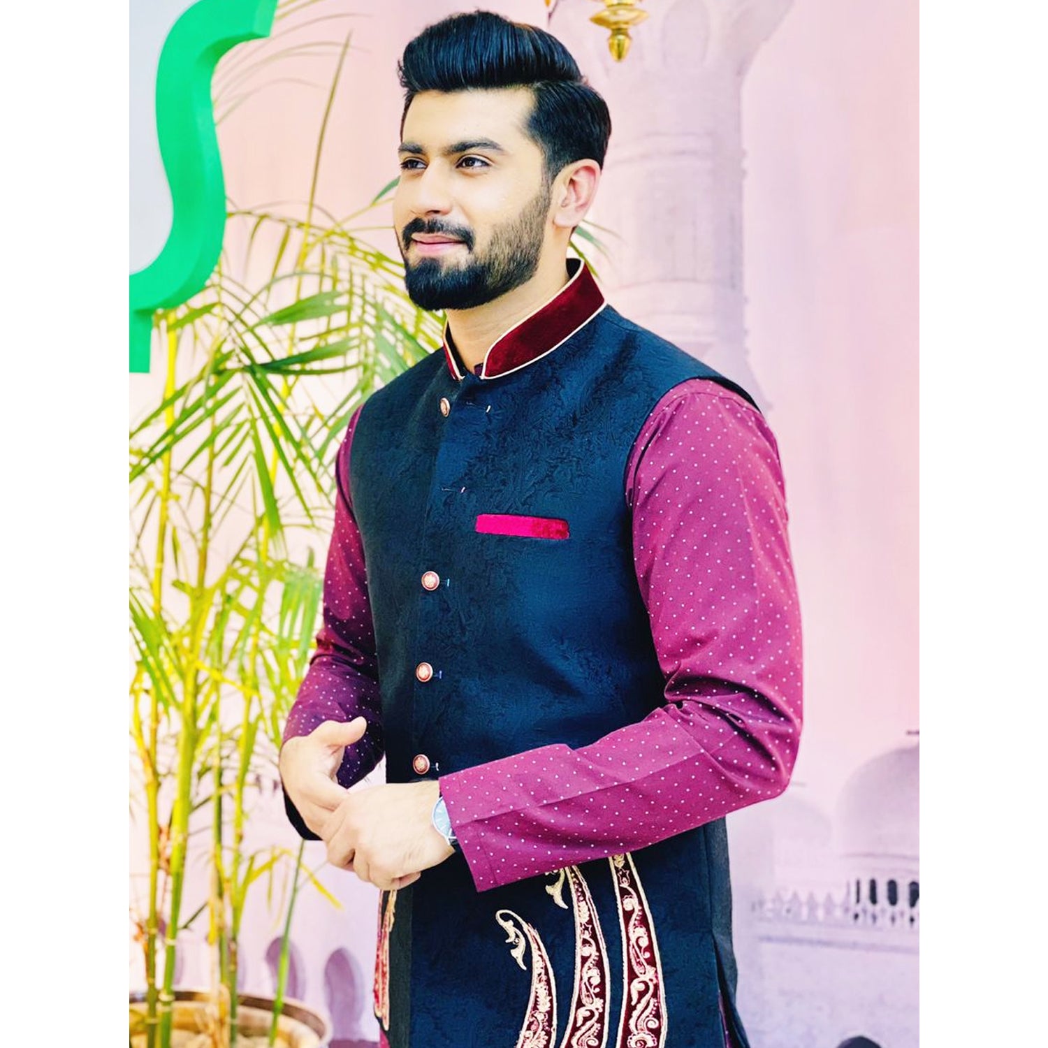 Party-wear Waistcoat for Men