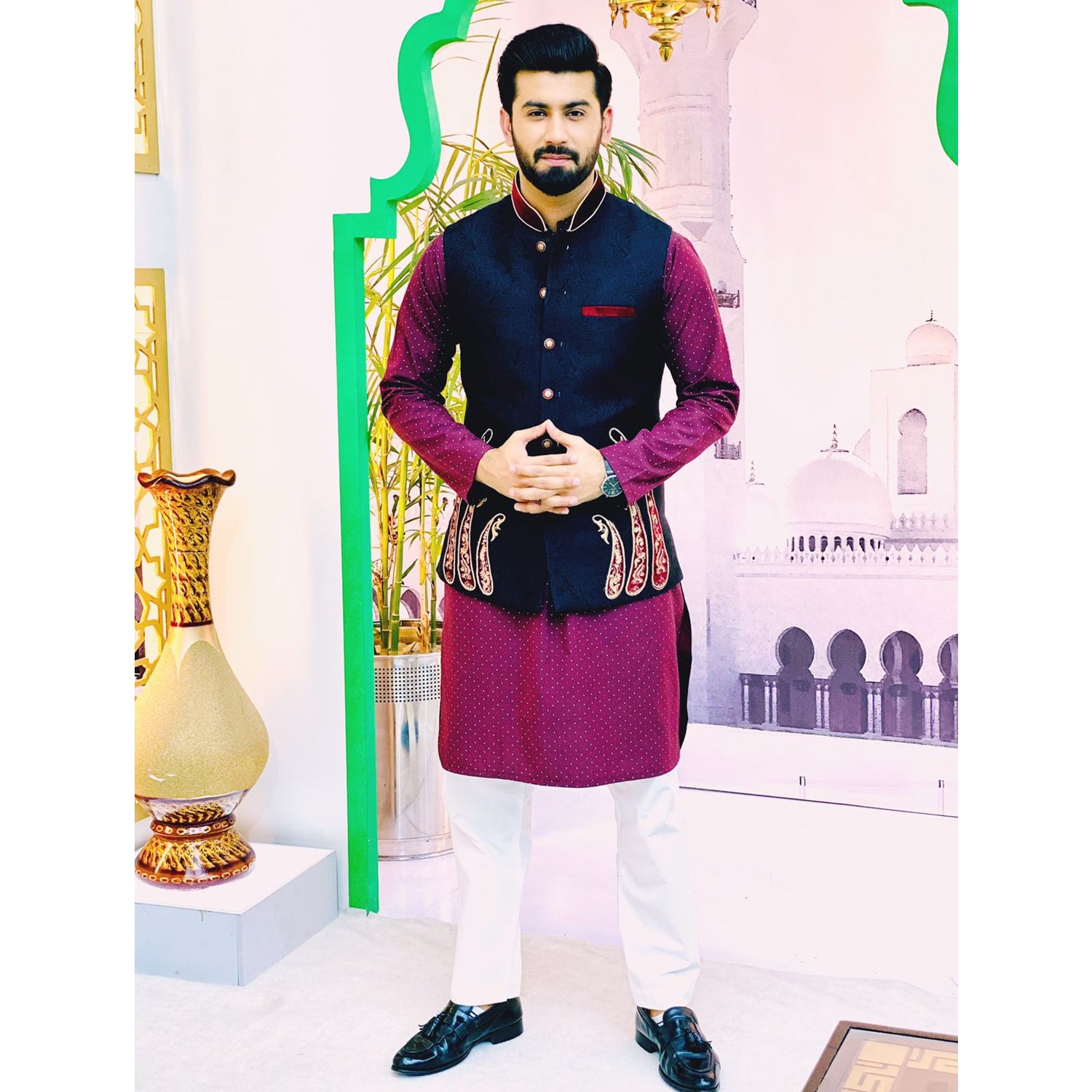 Party-wear Waistcoat for Men