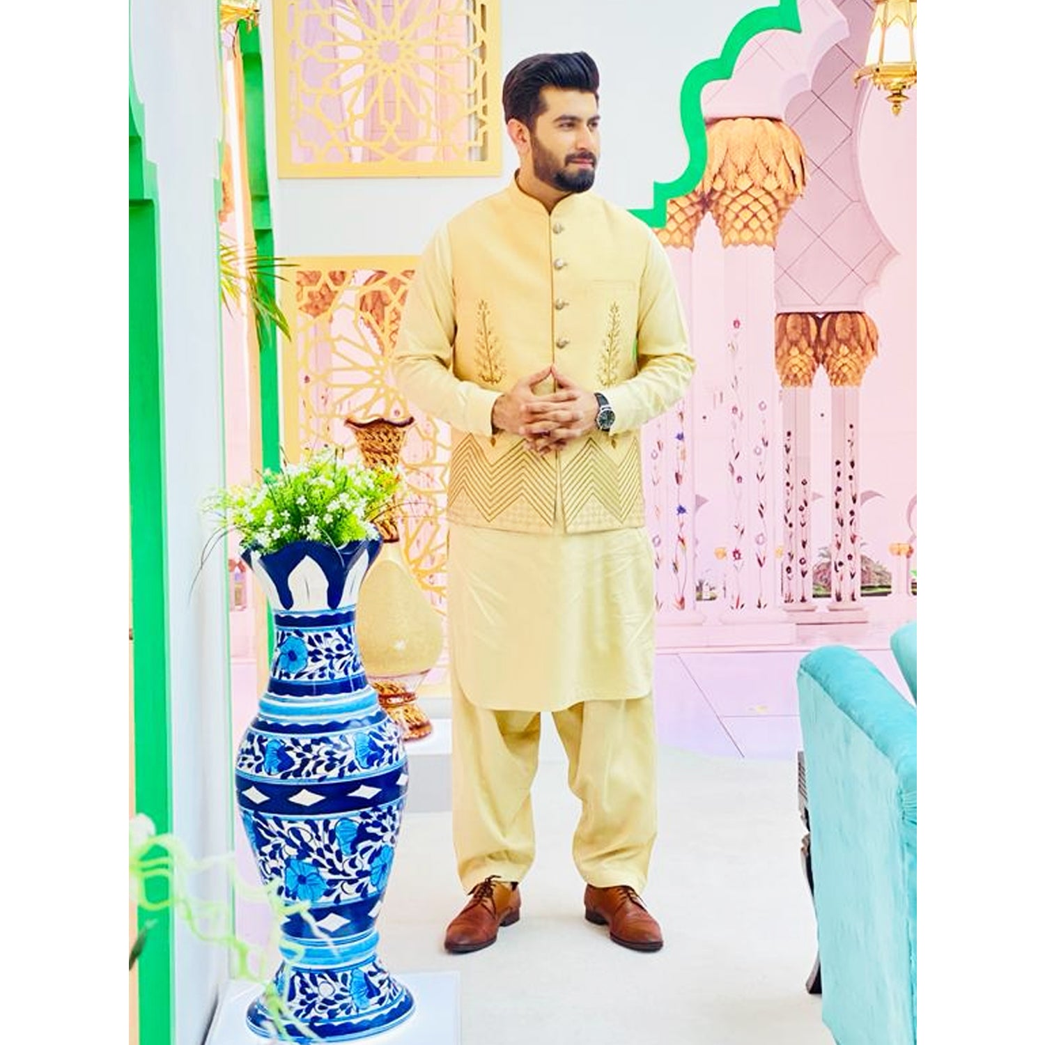 Party-wear Waistcoat for Men